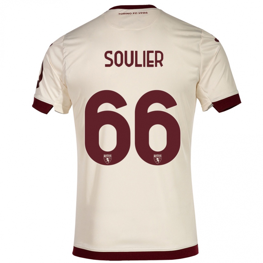 Enfant Football Maillot Evan Soulier #66 Champenois Tenues Extérieur 2023/24 Canada