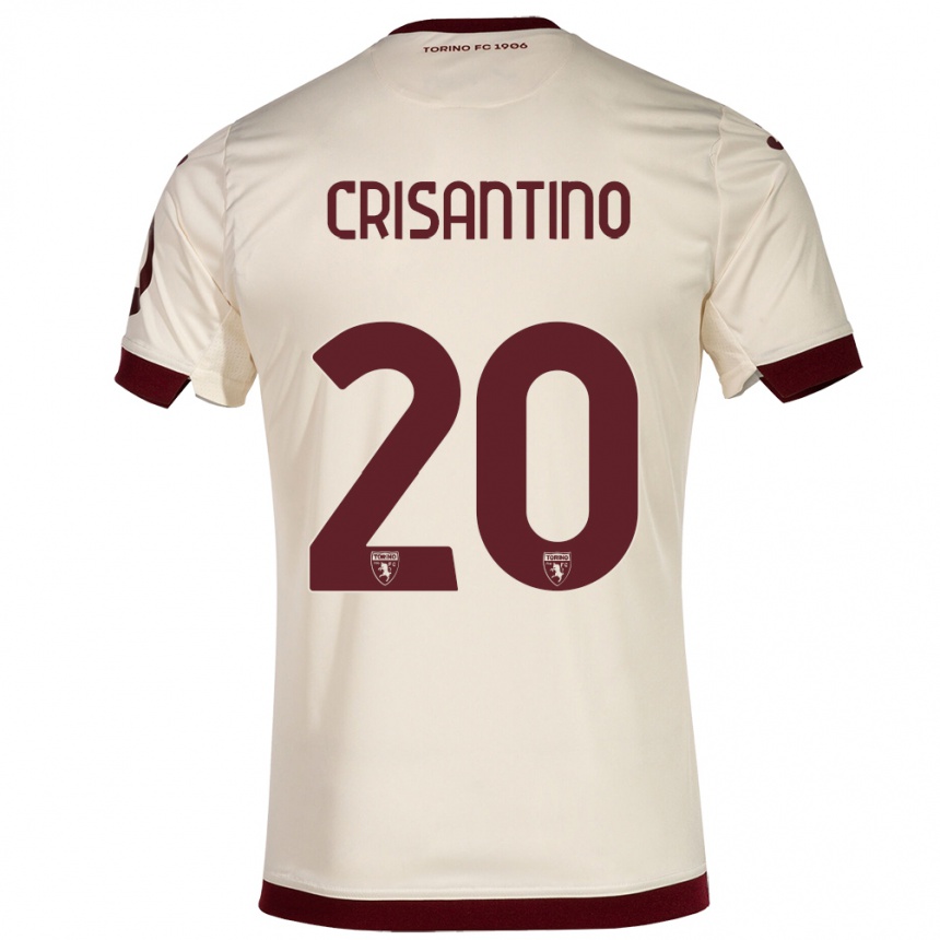 Enfant Football Maillot Giulia Crisantino #20 Champenois Tenues Extérieur 2023/24 Canada