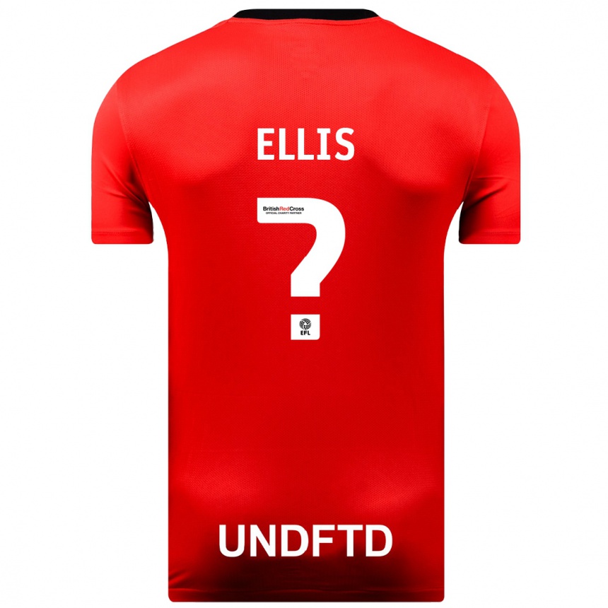 Enfant Football Maillot O'shea Ellis #0 Rouge Tenues Extérieur 2023/24 Canada