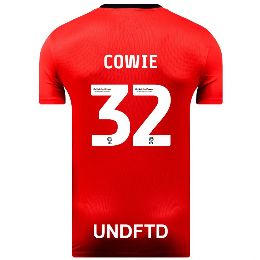 Enfant Football Maillot Abbie Cowie #32 Rouge Tenues Extérieur 2023/24 Canada