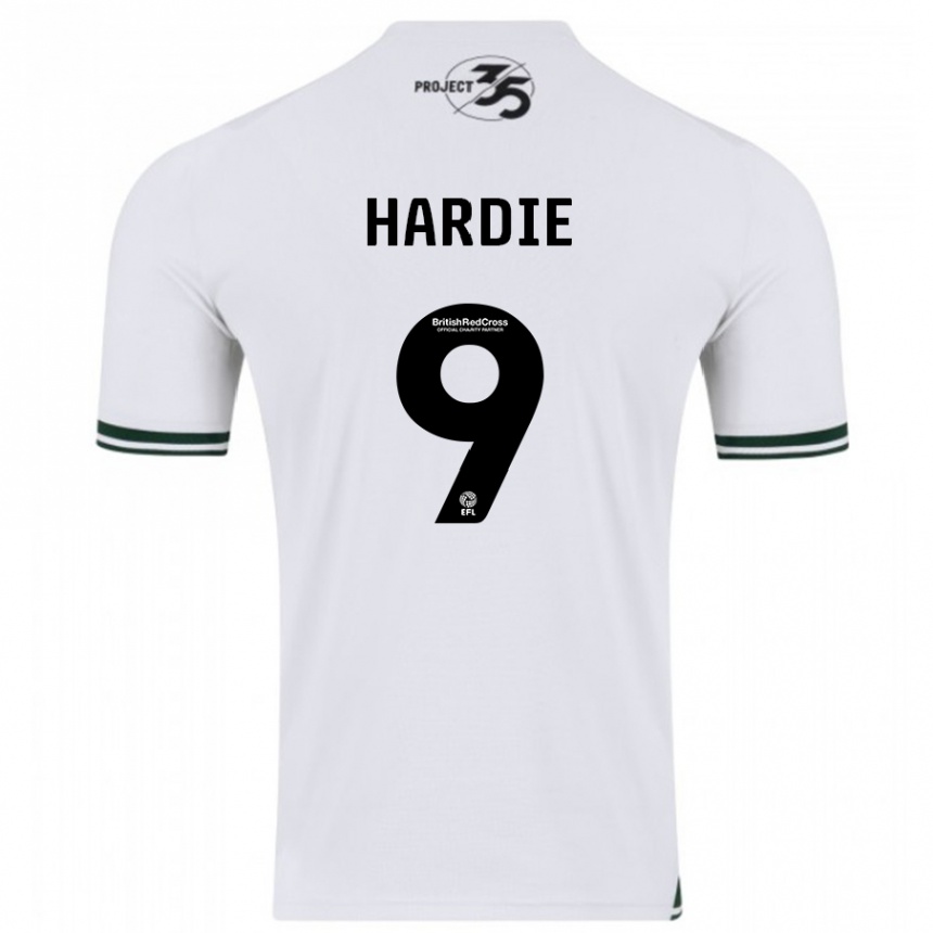 Enfant Football Maillot Ryan Hardie #9 Blanc Tenues Extérieur 2023/24 Canada