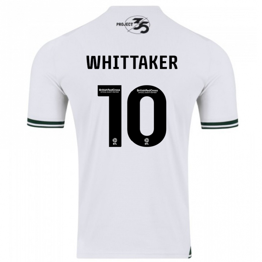 Kids Football Morgan Whittaker #10 White Away Jersey 2023/24 T-Shirt Canada