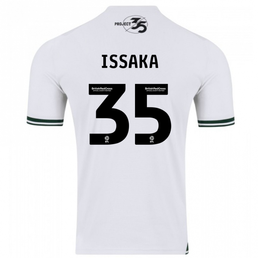 Kids Football Freddie Issaka #35 White Away Jersey 2023/24 T-Shirt Canada