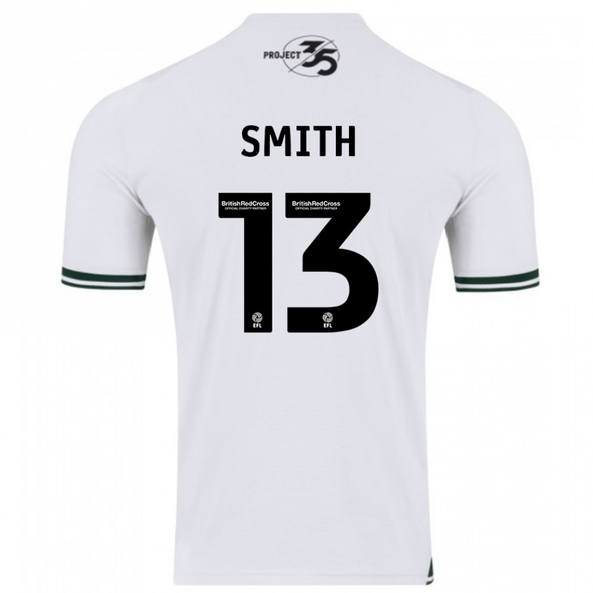 Kids Football Grace Smith #13 White Away Jersey 2023/24 T-Shirt Canada