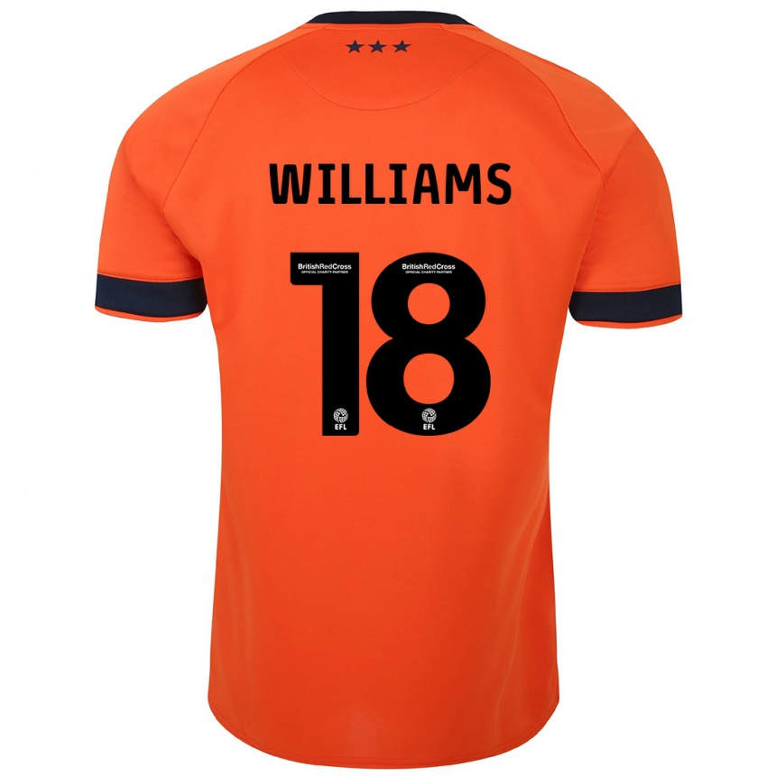 Enfant Football Maillot Brandon Williams #18 Orange Tenues Extérieur 2023/24 Canada