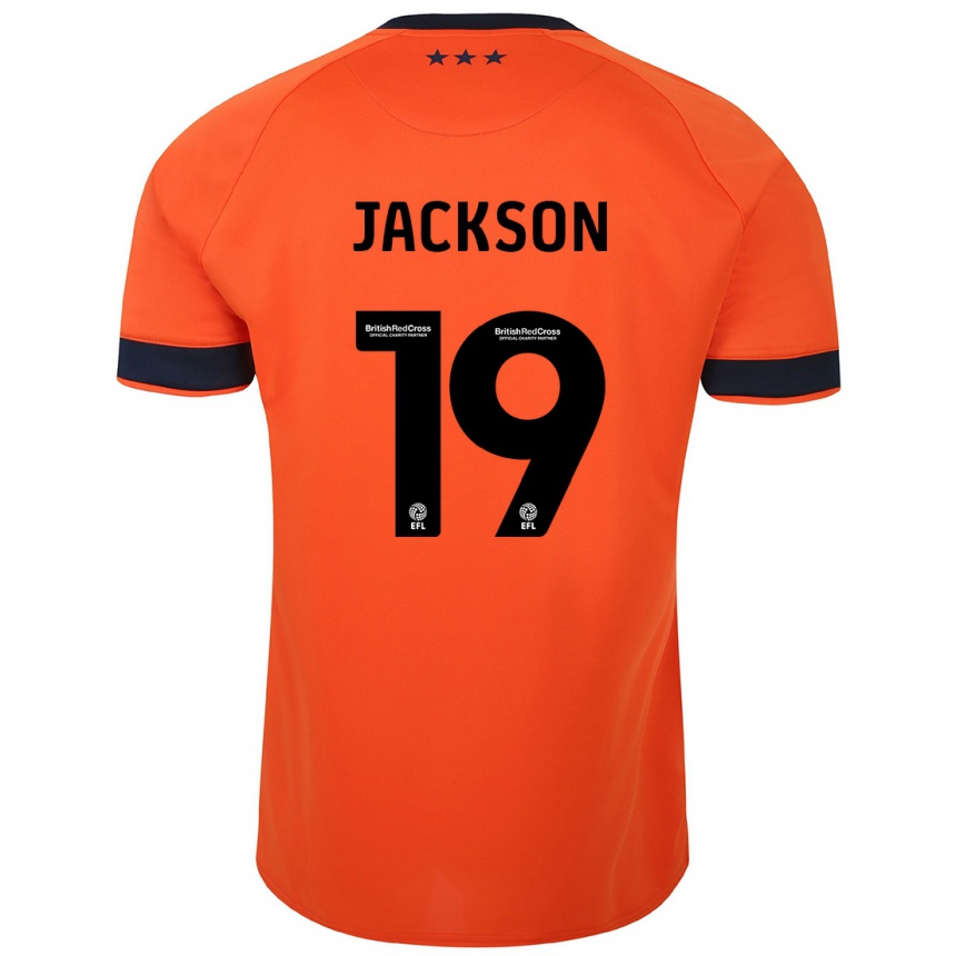 Enfant Football Maillot Kayden Jackson #19 Orange Tenues Extérieur 2023/24 Canada