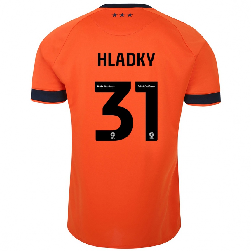 Enfant Football Maillot Vaclav Hladky #31 Orange Tenues Extérieur 2023/24 Canada