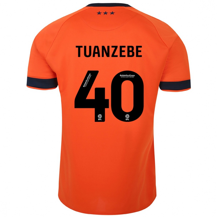 Enfant Football Maillot Axel Tuanzebe #40 Orange Tenues Extérieur 2023/24 Canada