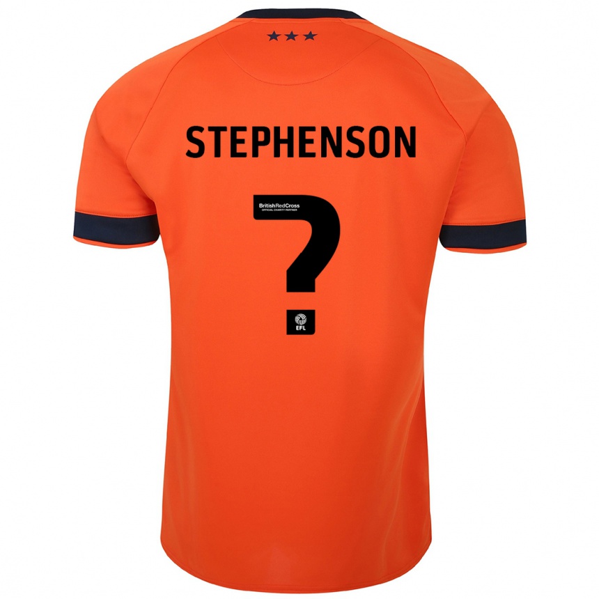 Enfant Football Maillot Sean Stephenson #0 Orange Tenues Extérieur 2023/24 Canada