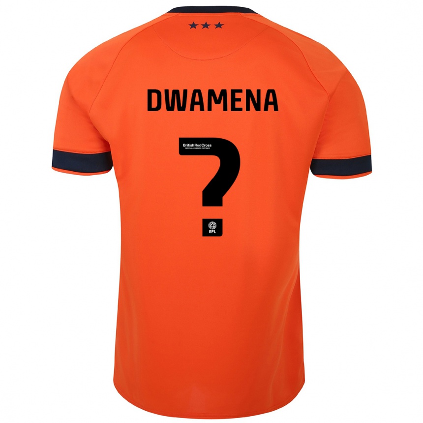 Enfant Football Maillot Nick Nkansa-Dwamena #0 Orange Tenues Extérieur 2023/24 Canada