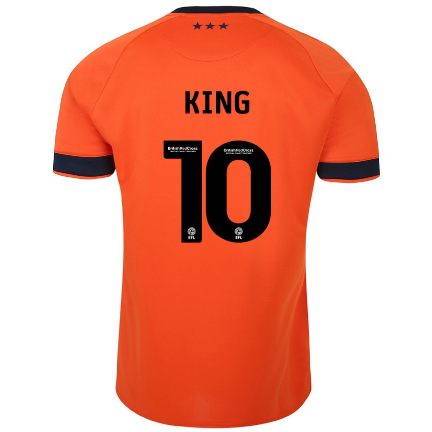 Enfant Football Maillot Eloise King #10 Orange Tenues Extérieur 2023/24 Canada