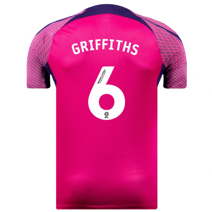 Enfant Football Maillot Louise Griffiths #6 Violet Tenues Extérieur 2023/24 Canada