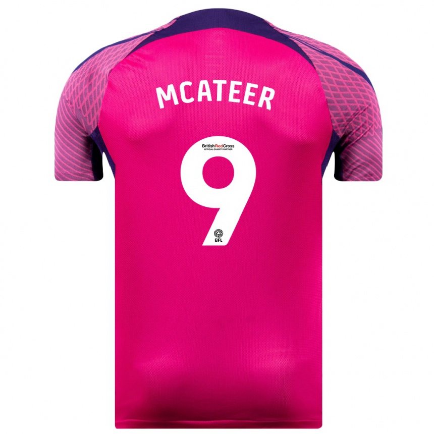 Enfant Football Maillot Mary Mcateer #9 Violet Tenues Extérieur 2023/24 Canada