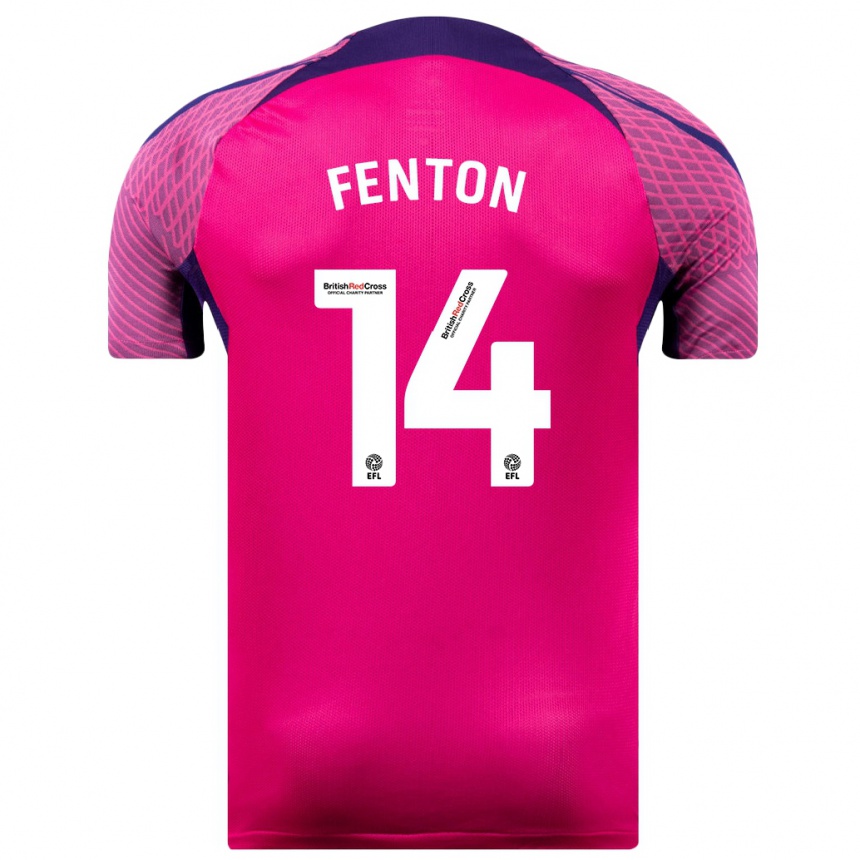 Enfant Football Maillot Natasha Fenton #14 Violet Tenues Extérieur 2023/24 Canada