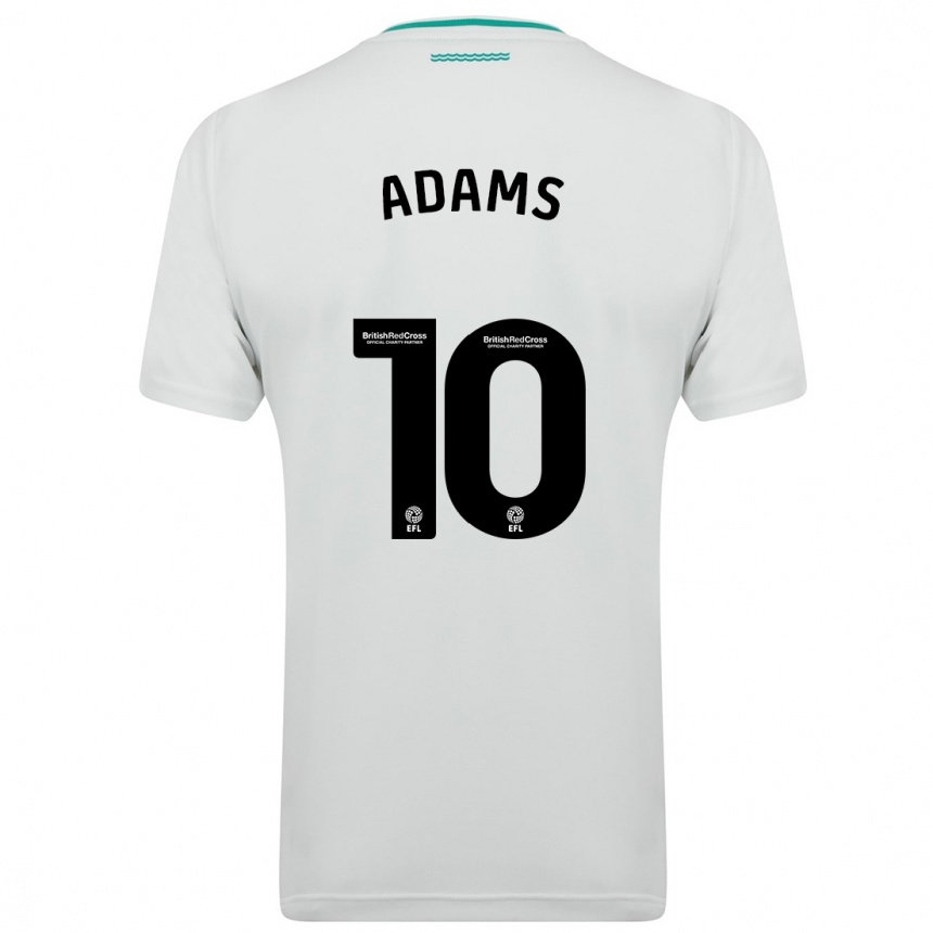 Kids Football Ché Adams #10 White Away Jersey 2023/24 T-Shirt Canada