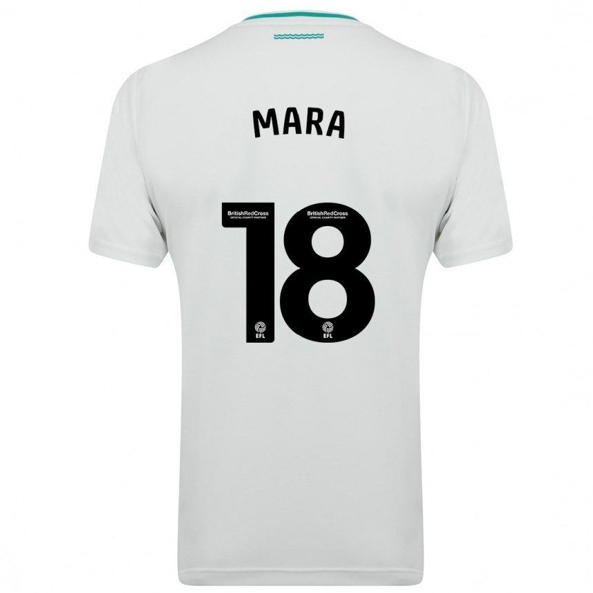 Enfant Football Maillot Sékou Mara #18 Blanc Tenues Extérieur 2023/24 Canada