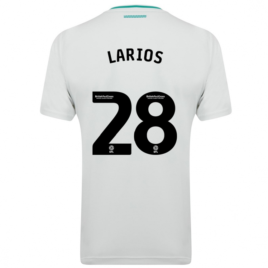 Enfant Football Maillot Juan Larios #28 Blanc Tenues Extérieur 2023/24 Canada