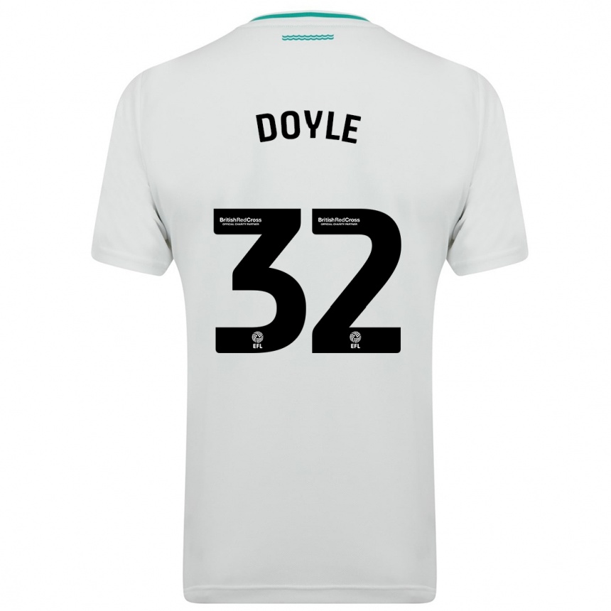 Enfant Football Maillot Kamari Doyle #32 Blanc Tenues Extérieur 2023/24 Canada