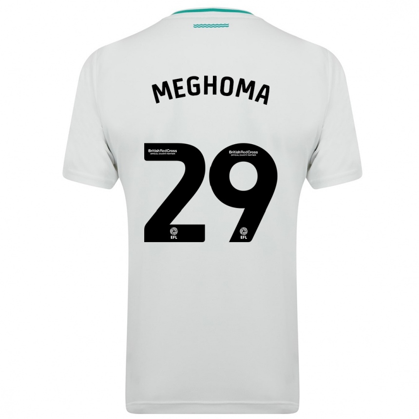 Enfant Football Maillot Jayden Meghoma #29 Blanc Tenues Extérieur 2023/24 Canada