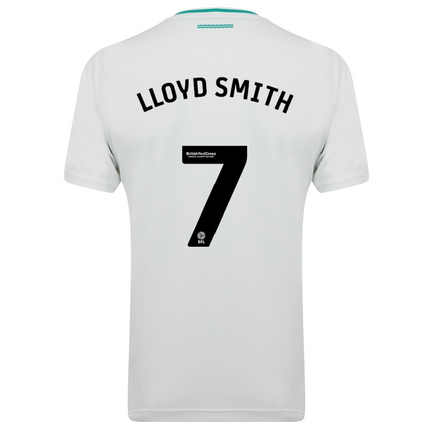 Enfant Football Maillot Lexi Lloyd-Smith #7 Blanc Tenues Extérieur 2023/24 Canada