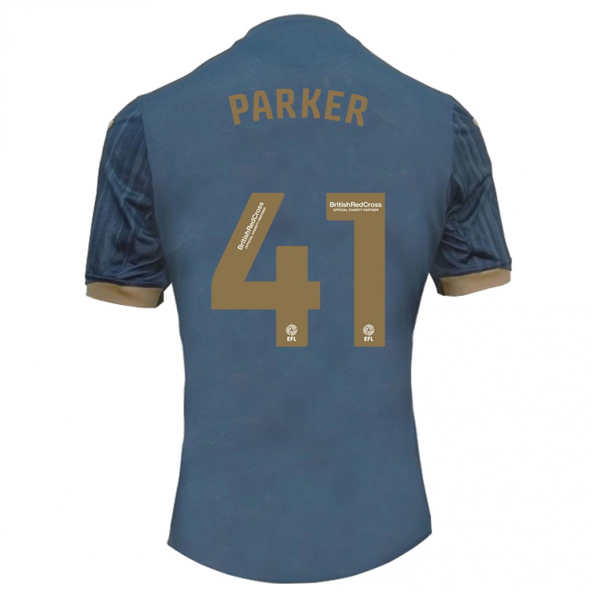 Enfant Football Maillot Sam Parker #41 Sarcelle Foncée Tenues Extérieur 2023/24 Canada