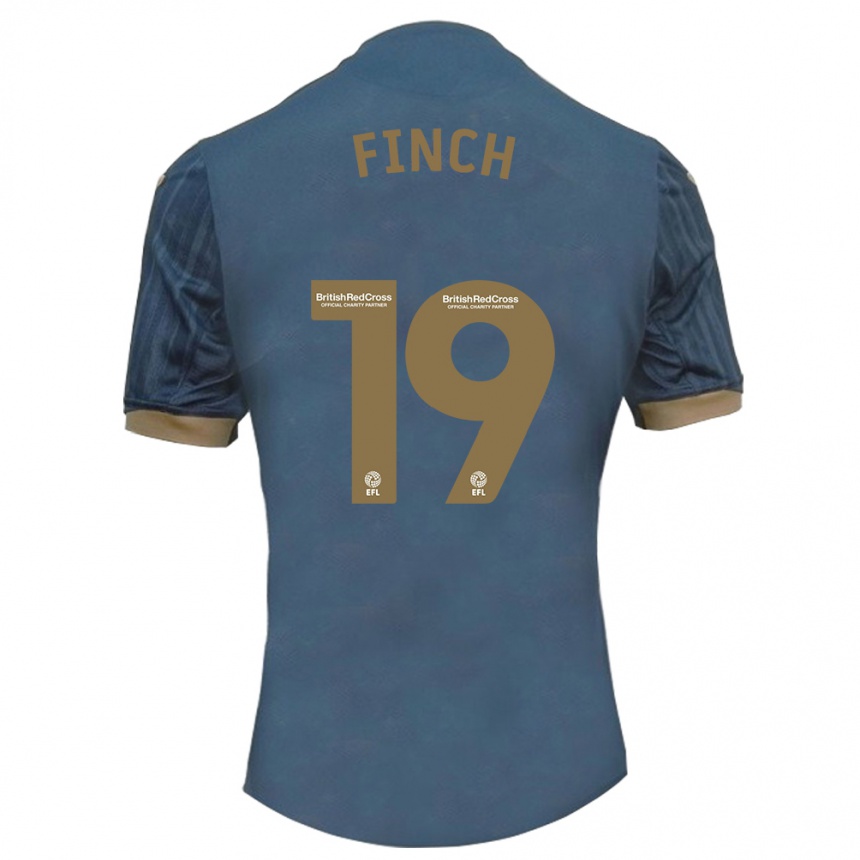 Enfant Football Maillot Lucy Finch #19 Sarcelle Foncée Tenues Extérieur 2023/24 Canada