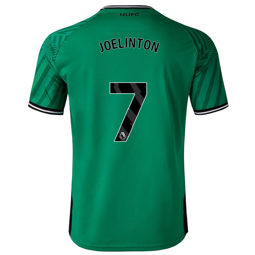 Kids Football Joelinton #7 Green Away Jersey 2023/24 T-Shirt Canada