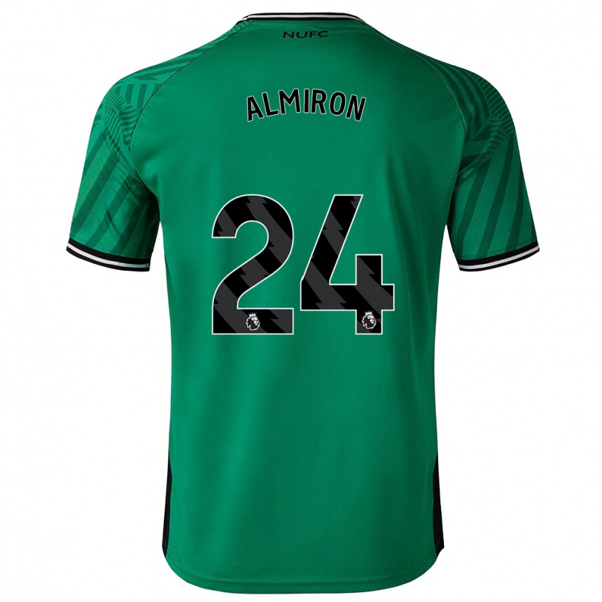 Kids Football Miguel Almirón #24 Green Away Jersey 2023/24 T-Shirt Canada