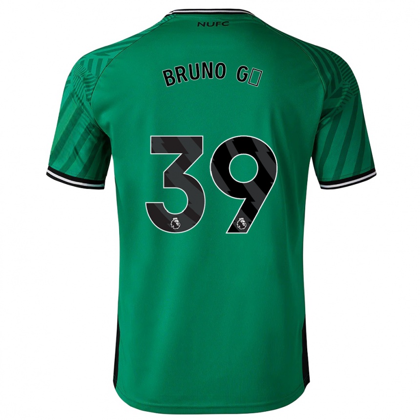 Kids Football Bruno Guimarães #39 Green Away Jersey 2023/24 T-Shirt Canada