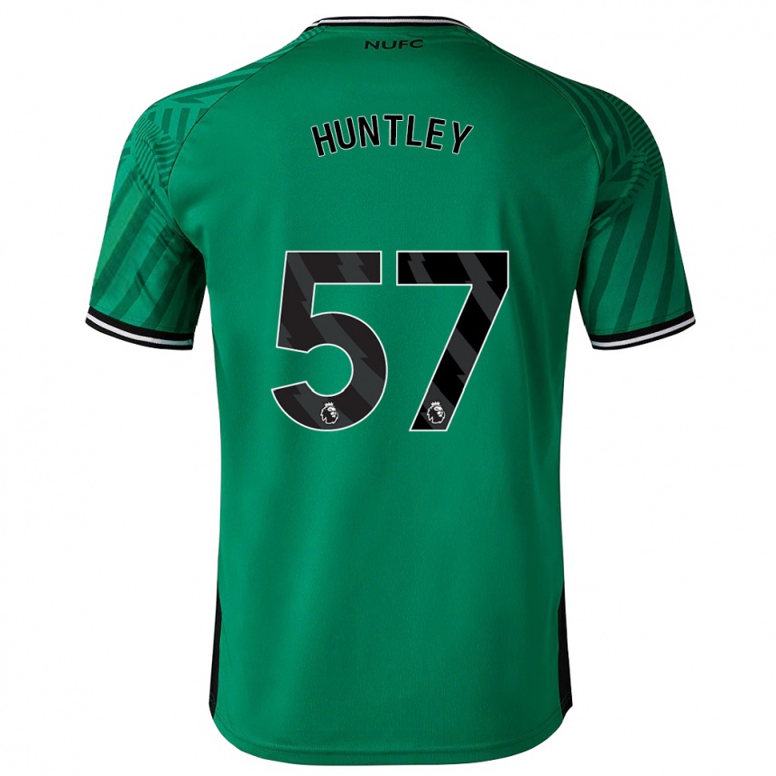 Kids Football James Huntley #57 Green Away Jersey 2023/24 T-Shirt Canada