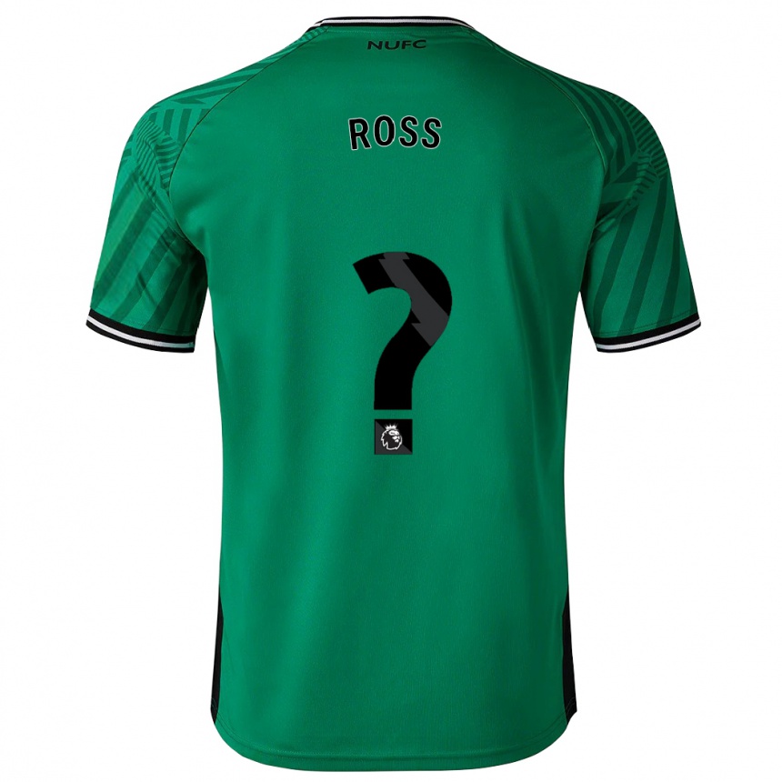 Kids Football Taylor Ross #0 Green Away Jersey 2023/24 T-Shirt Canada