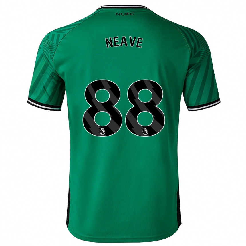 Kids Football Sean Neave #88 Green Away Jersey 2023/24 T-Shirt Canada