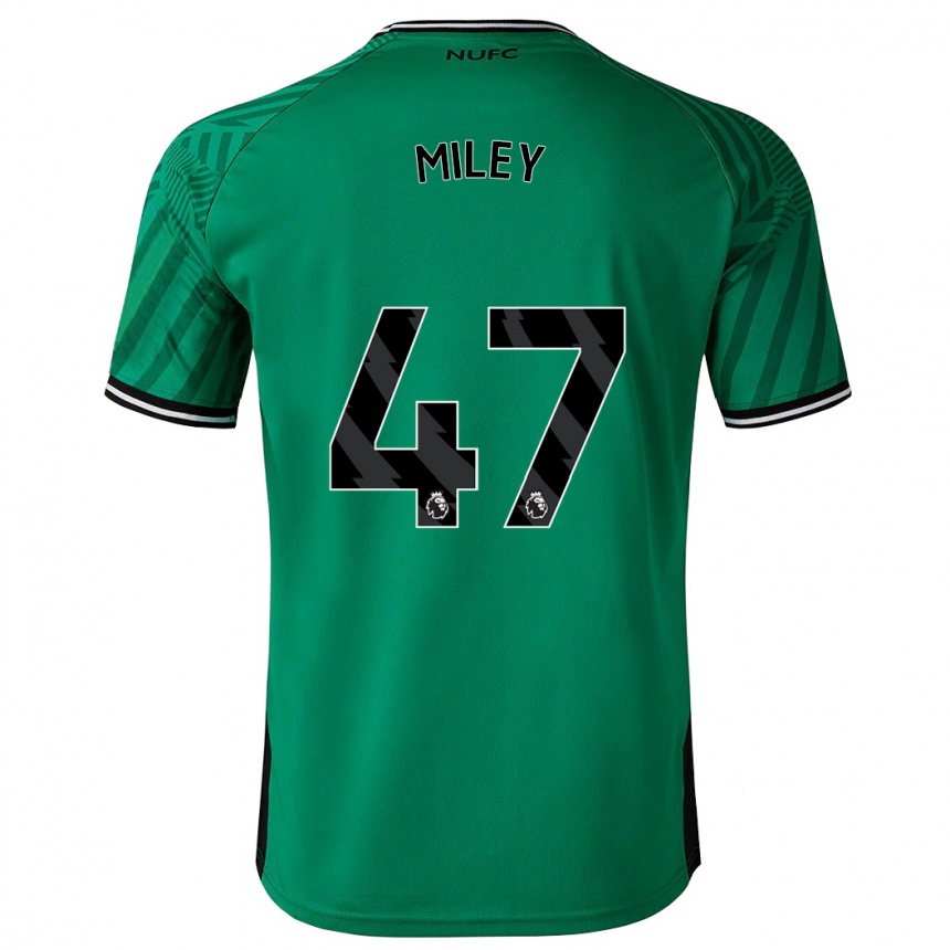 Enfant Football Maillot Jamie Miley #47 Vert Tenues Extérieur 2023/24 Canada