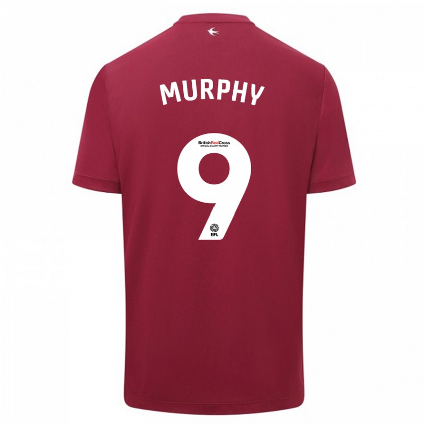 Enfant Football Maillot Alana Murphy #9 Rouge Tenues Extérieur 2023/24 Canada