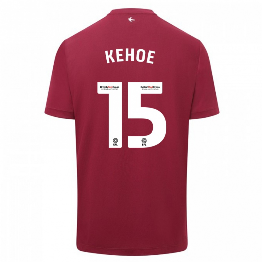 Enfant Football Maillot Molly Kehoe #15 Rouge Tenues Extérieur 2023/24 Canada