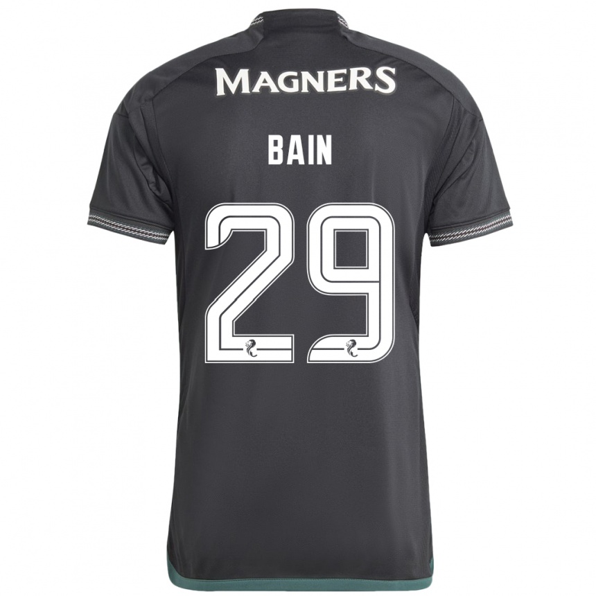 Kids Football Scott Bain #29 Black Away Jersey 2023/24 T-Shirt Canada