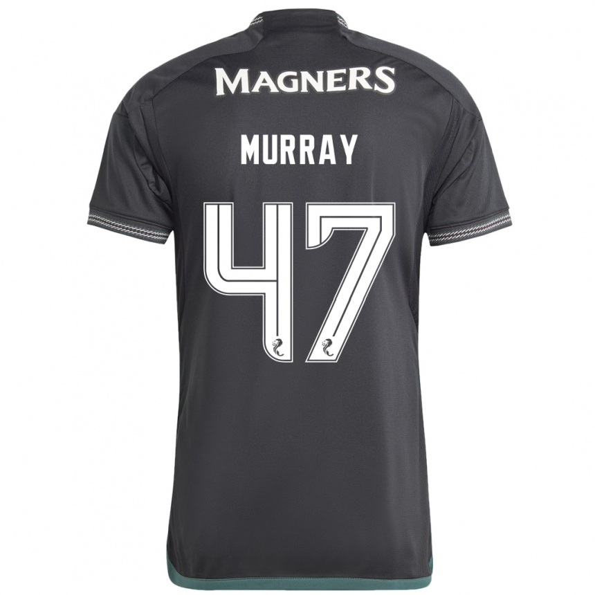 Enfant Football Maillot Dane Murray #47 Noir Tenues Extérieur 2023/24 Canada