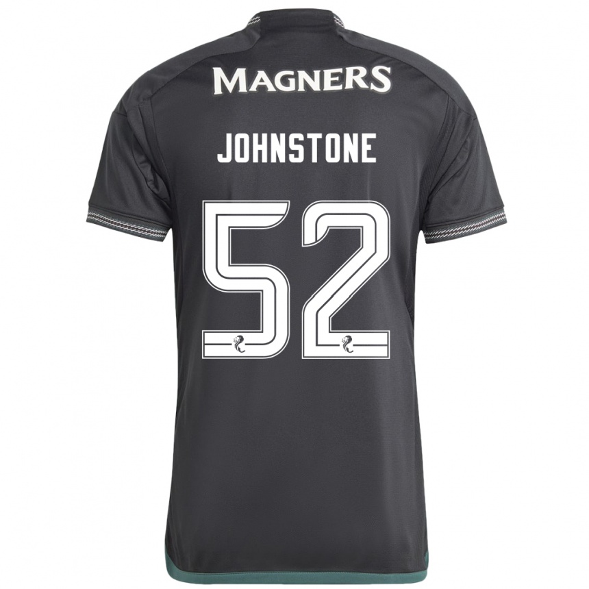 Kids Football Rachael Johnstone #52 Black Away Jersey 2023/24 T-Shirt Canada