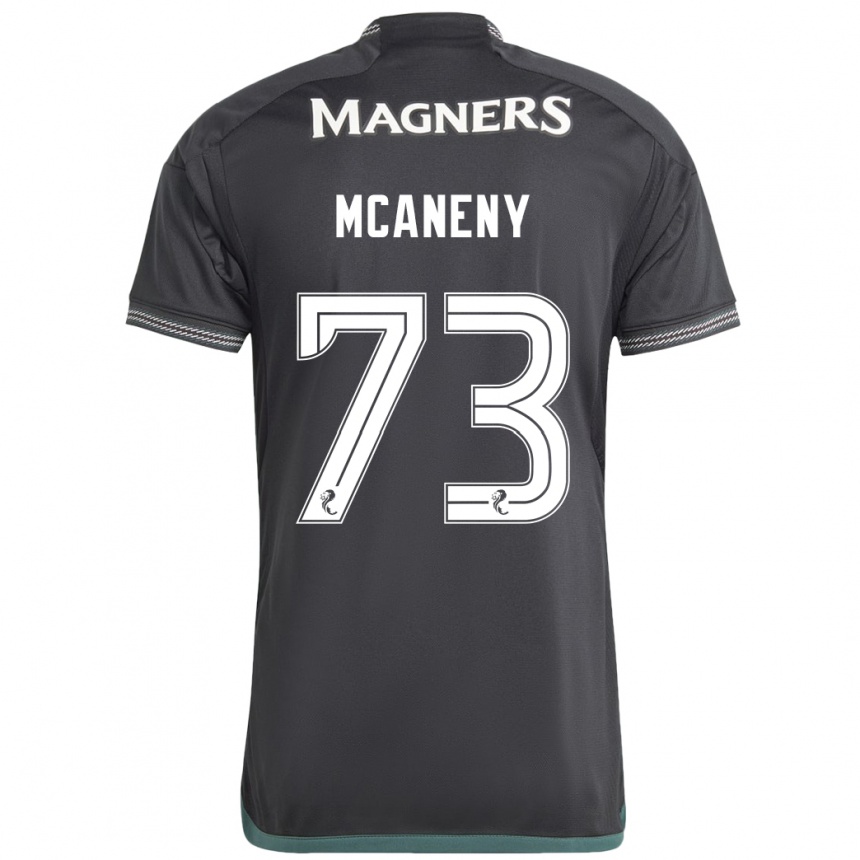 Kids Football Maria Mcaneny #73 Black Away Jersey 2023/24 T-Shirt Canada