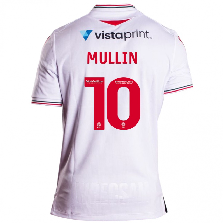 Enfant Football Maillot Paul Mullin #10 Blanc Tenues Extérieur 2023/24 Canada