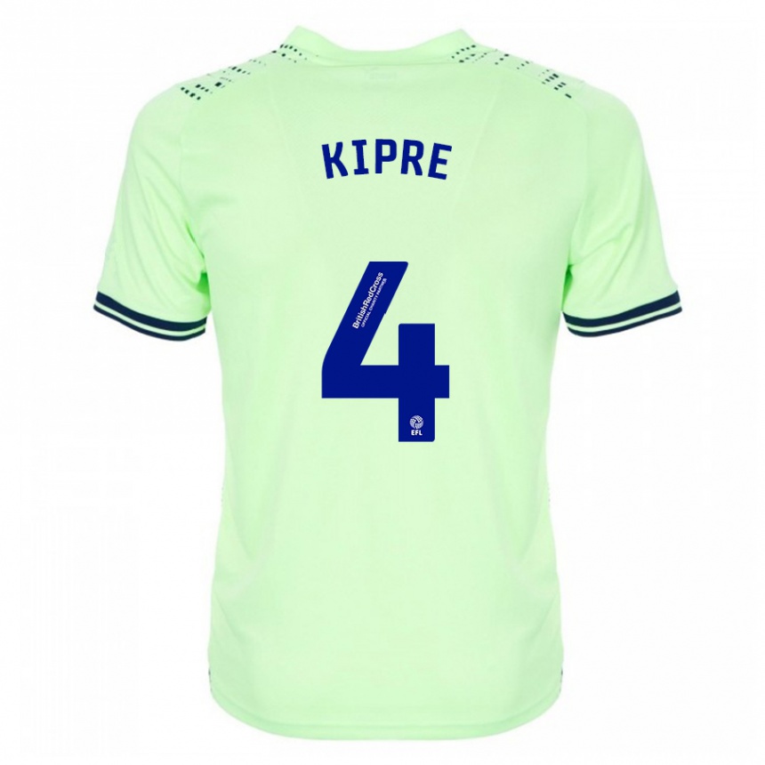 Kids Football Cédric Kipré #4 Navy Away Jersey 2023/24 T-Shirt Canada