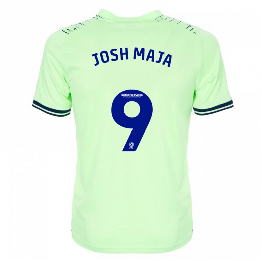 Kids Football Josh Maja #9 Navy Away Jersey 2023/24 T-Shirt Canada