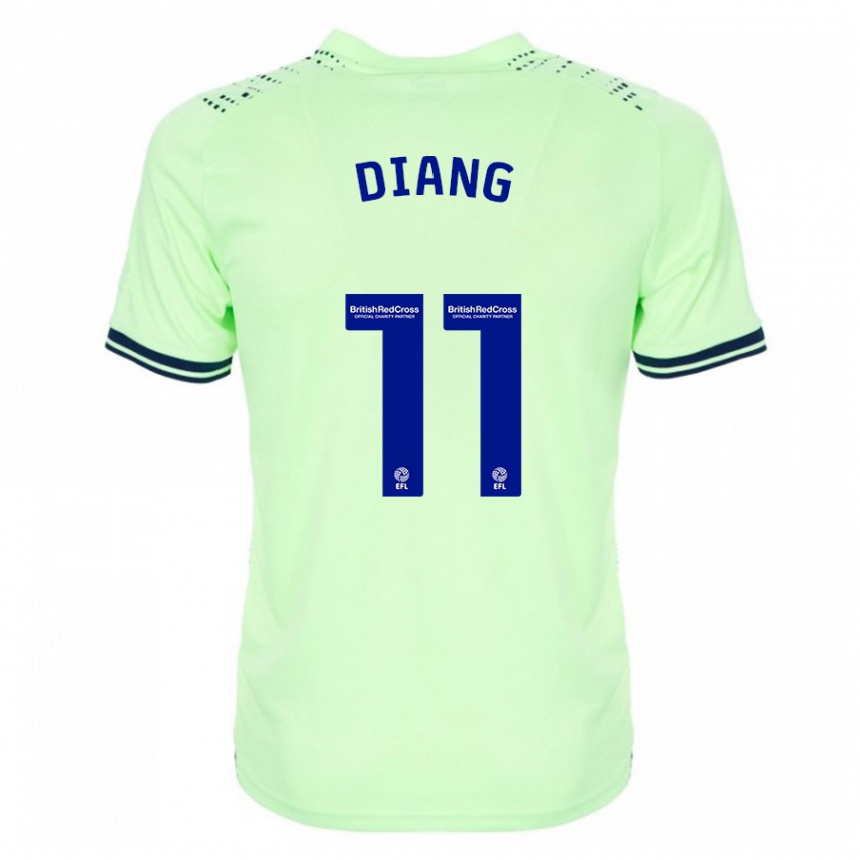 Kids Football Grady Diangana #11 Navy Away Jersey 2023/24 T-Shirt Canada