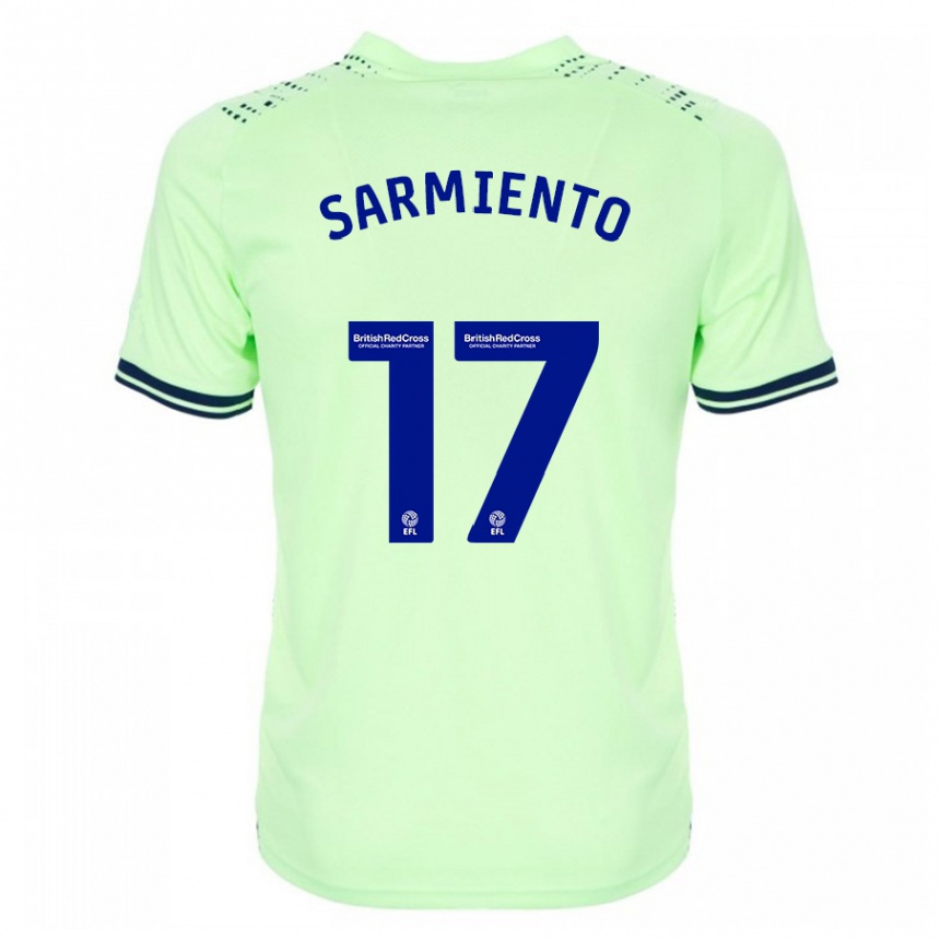 Enfant Football Maillot Jeremy Sarmiento #17 Marin Tenues Extérieur 2023/24 Canada