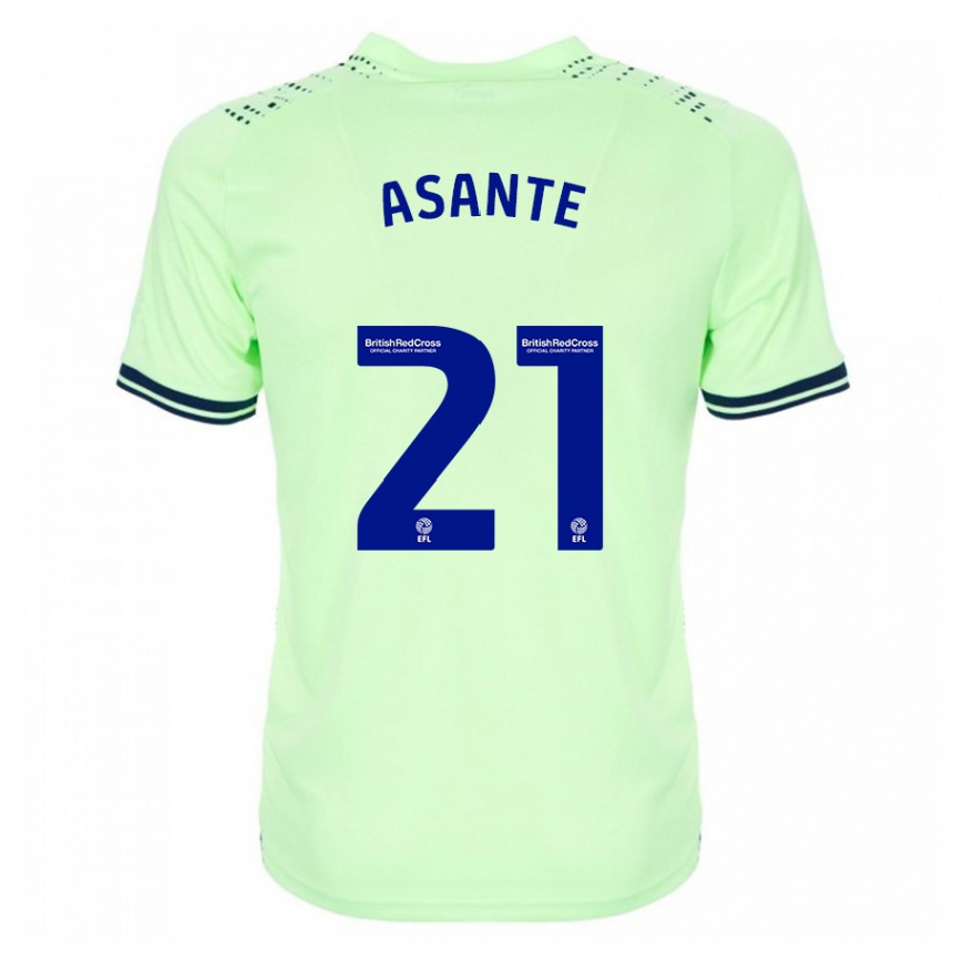 Kids Football Brandon Thomas-Asante #21 Navy Away Jersey 2023/24 T-Shirt Canada