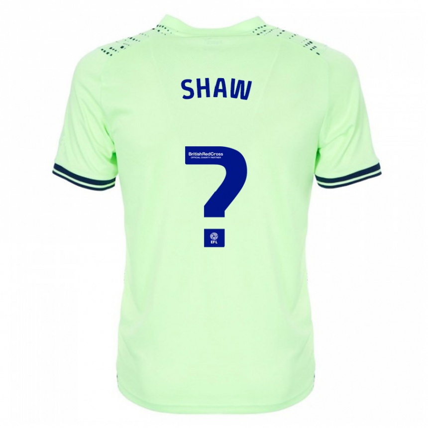 Enfant Football Maillot Josh Shaw #0 Marin Tenues Extérieur 2023/24 Canada