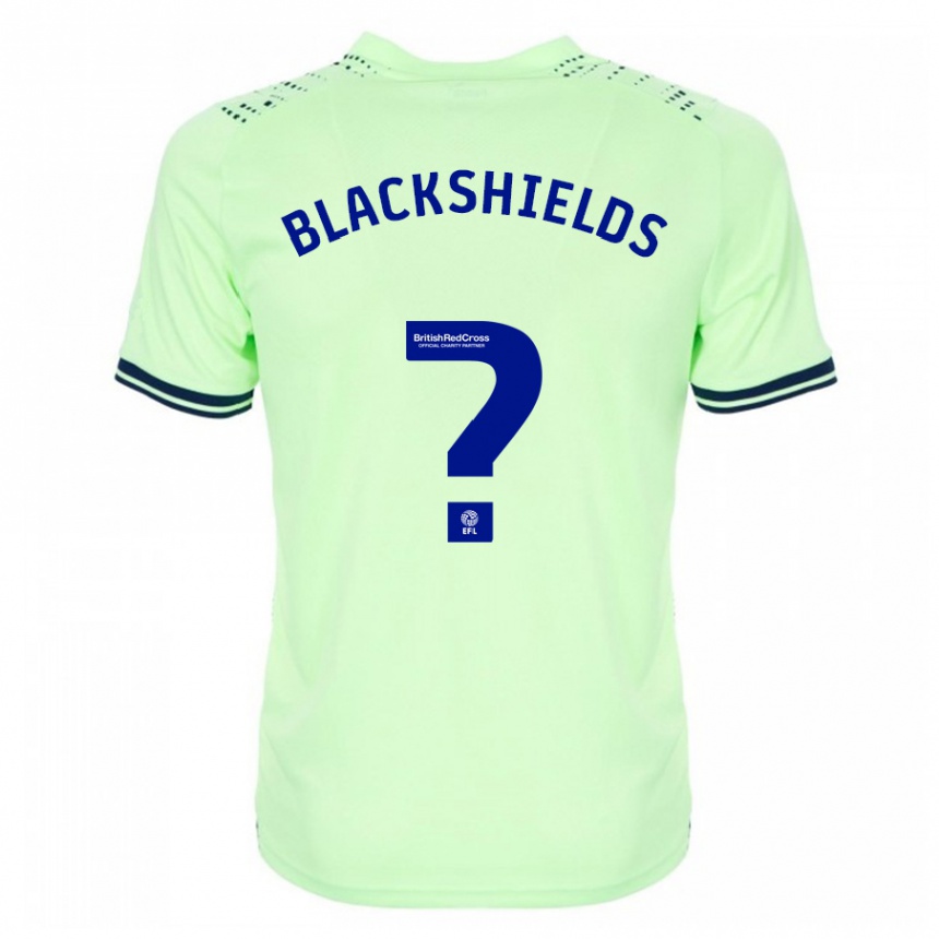 Enfant Football Maillot Charlie Blackshields #0 Marin Tenues Extérieur 2023/24 Canada