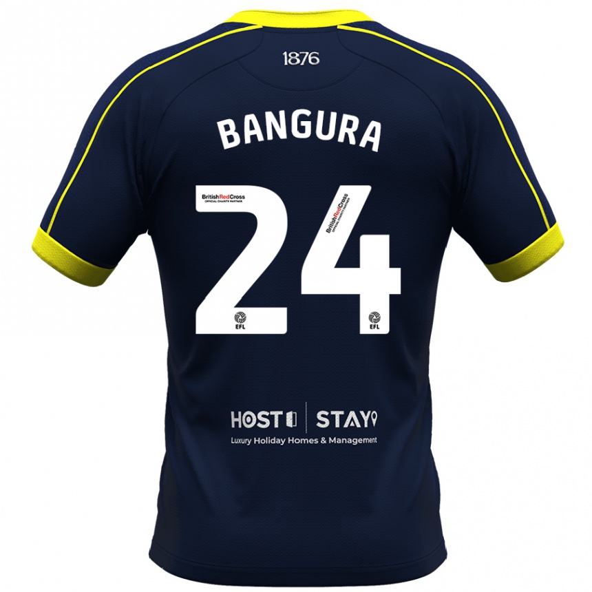 Enfant Football Maillot Alex Bangura #24 Marin Tenues Extérieur 2023/24 Canada