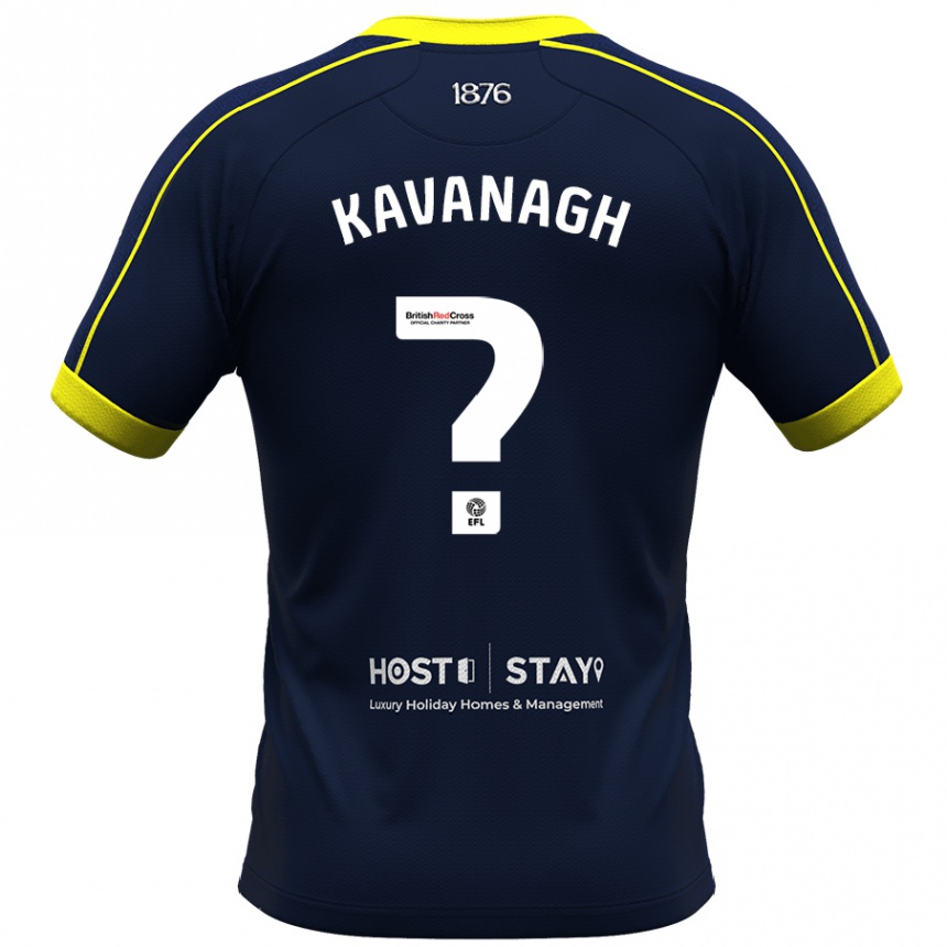 Enfant Football Maillot Calum Kavanagh #0 Marin Tenues Extérieur 2023/24 Canada