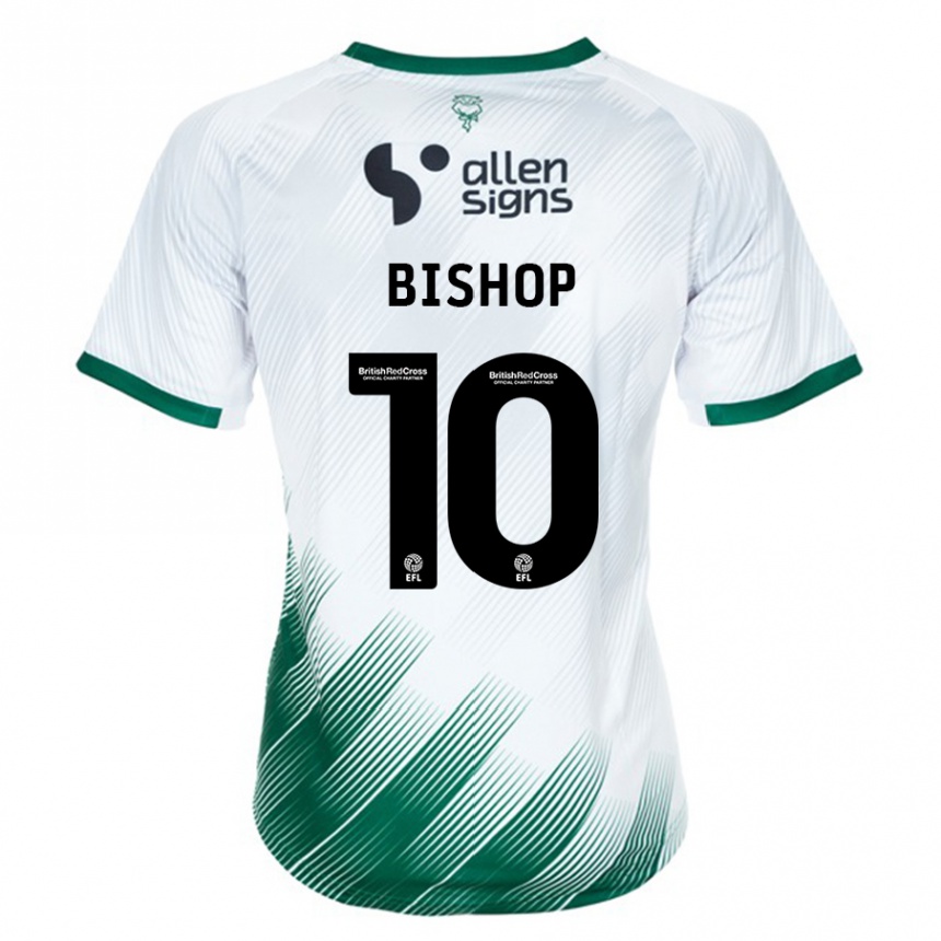 Kids Football Teddy Bishop #10 White Away Jersey 2023/24 T-Shirt Canada